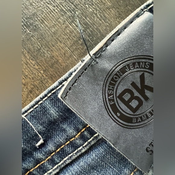 BAMBINI girls jeans sz 14 , lightly distressed - Picture 9 of 11